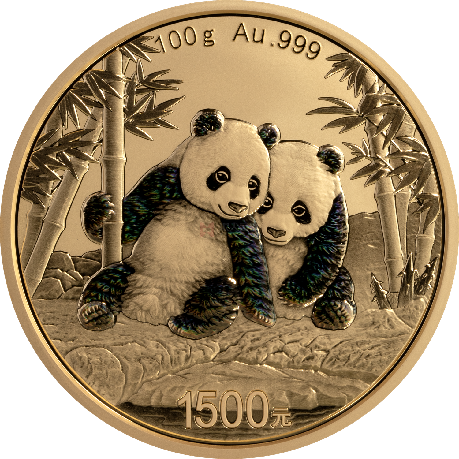 2026版熊貓100克精制金質紀念幣