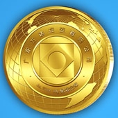 2013年6月廣東萬達(dá)投資公司純金紀(jì)念章定制