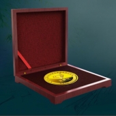 2014年7月：深圳金賽銀并購基金公司企業上市紀念金幣定做