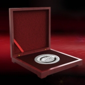 2014年11月：定制湖北宋河山莊開(kāi)業(yè)留念紀(jì)念銀幣