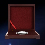 2015年9月定制　廣東省醫(yī)學(xué)診斷學(xué)術(shù)交流會(huì)純銀紀(jì)念章定制