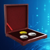 2016年6月定制　山東兆通公司周年慶紀(jì)念銀幣定制