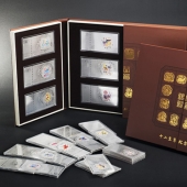十二生肖金銀紀念鈔訂做純金銀十二生肖紀念鈔訂制